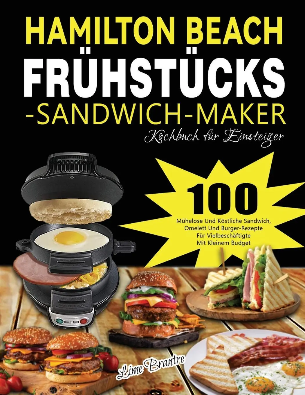 Cover: 9781804141380 | Hamilton Beach Frühstücks-Sandwich-Maker Kochbuch für Einsteiger