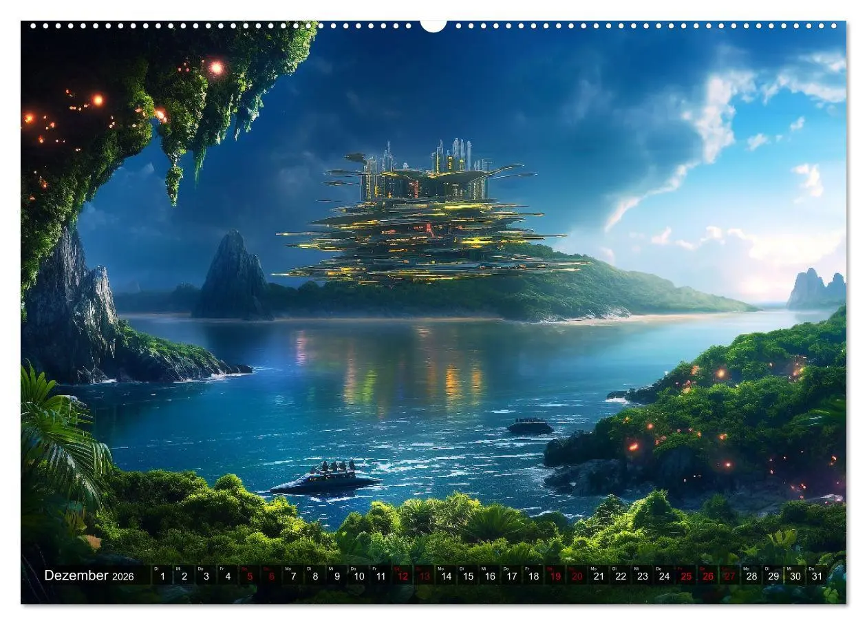 Bild: 9783457521380 | Nächster Halt Andromeda (Wandkalender 2026 DIN A2 quer), CALVENDO...