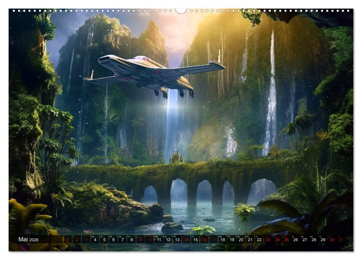 Bild: 9783457521380 | Nächster Halt Andromeda (Wandkalender 2026 DIN A2 quer), CALVENDO...