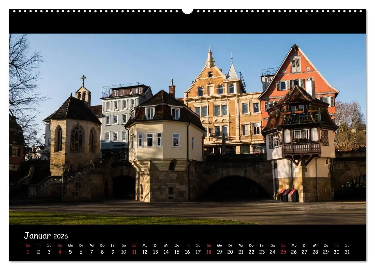Bild: 9783516161380 | Esslingen am Neckar - Vom Mittelalter in die Moderne (Wandkalender...