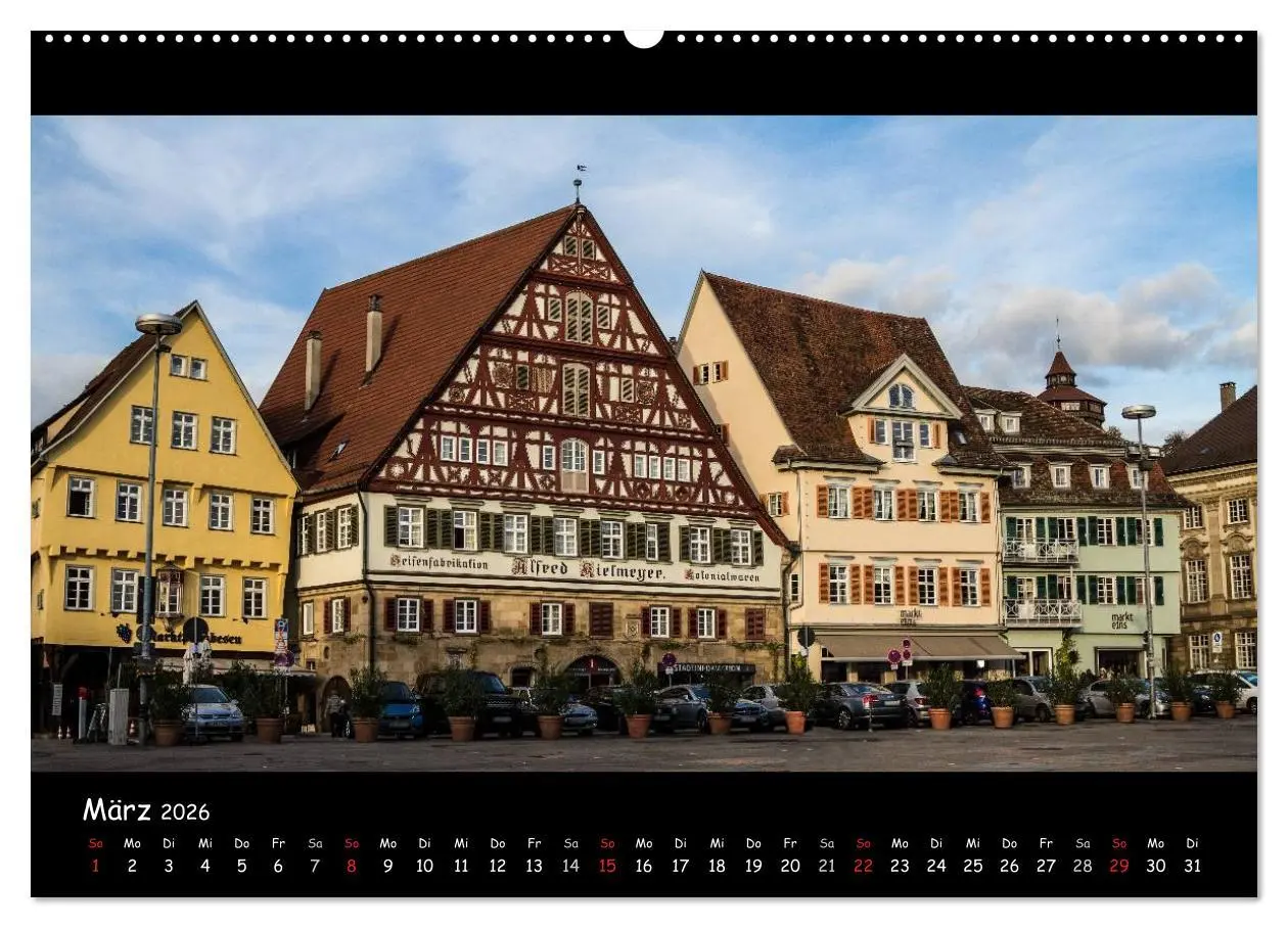 Bild: 9783516161380 | Esslingen am Neckar - Vom Mittelalter in die Moderne (Wandkalender...