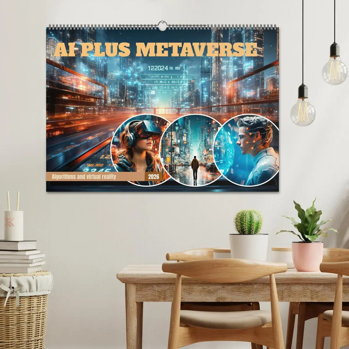 Bild: 9783516541380 | AI PLUS METAVERSE Algorithms and virtual reality (Wall Calendar...