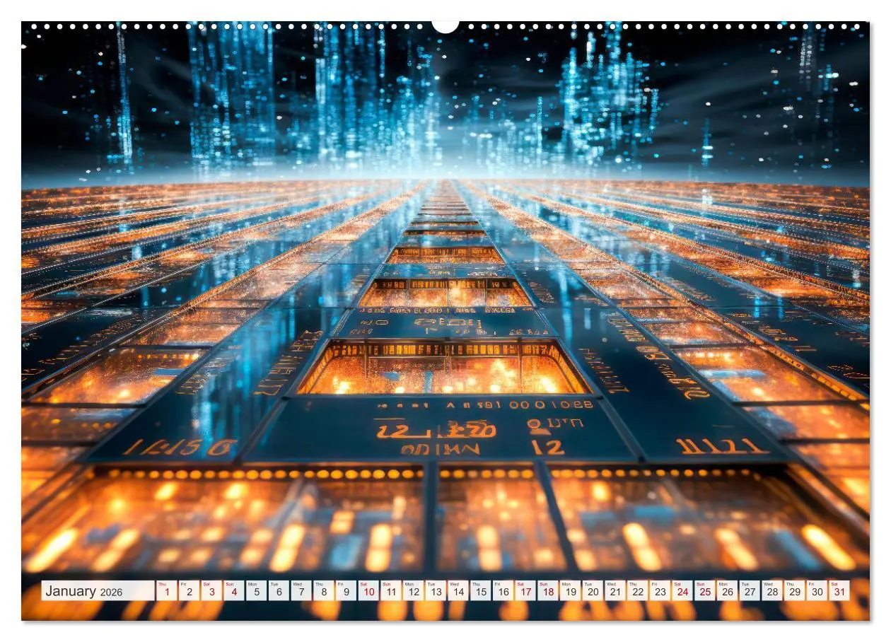 Bild: 9783516541380 | AI PLUS METAVERSE Algorithms and virtual reality (Wall Calendar...