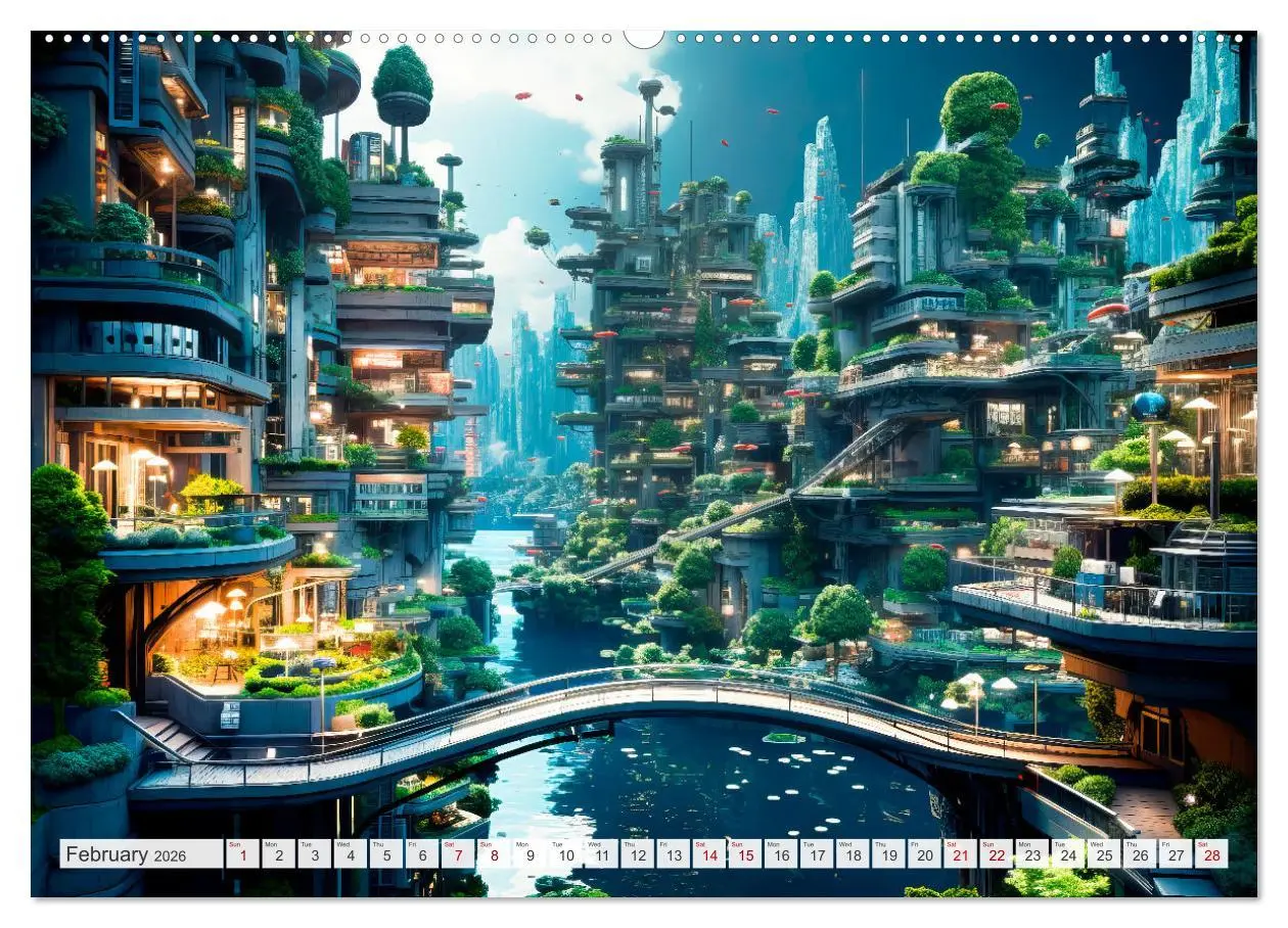 Bild: 9783516541380 | AI PLUS METAVERSE Algorithms and virtual reality (Wall Calendar...