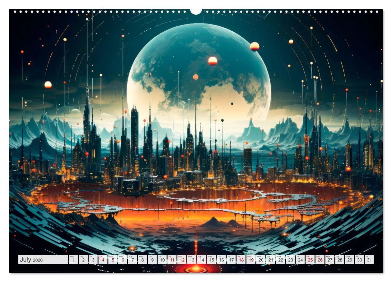 Bild: 9783516541380 | AI PLUS METAVERSE Algorithms and virtual reality (Wall Calendar...