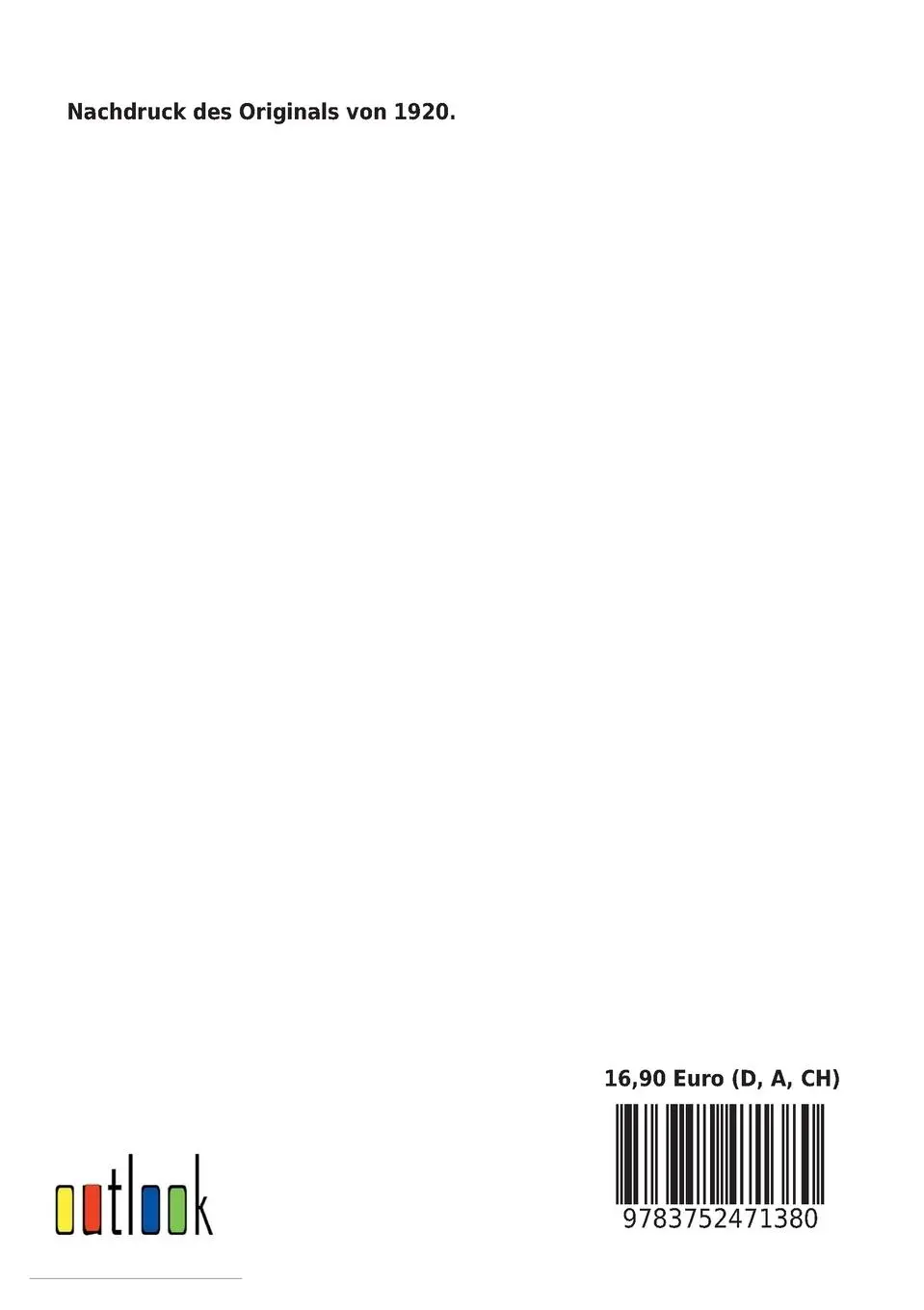 Rückseite: 9783752471380 | Du und das Weltall | Bruno H. Bürgel | Taschenbuch | 88 S. | Deutsch