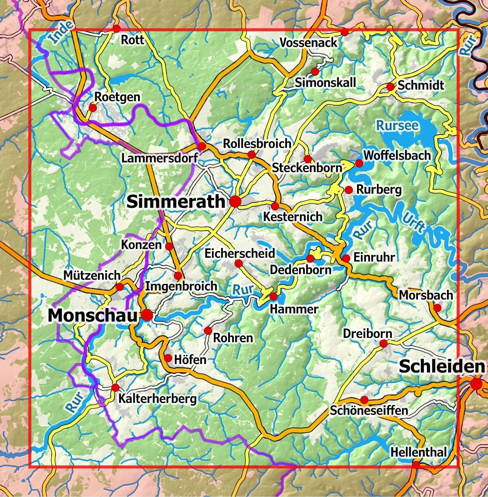 Bild: 9783960991380 | Monschauer Land - Nationalpark Eifel, Rursee | NaturNavi | 1 S. | 2023