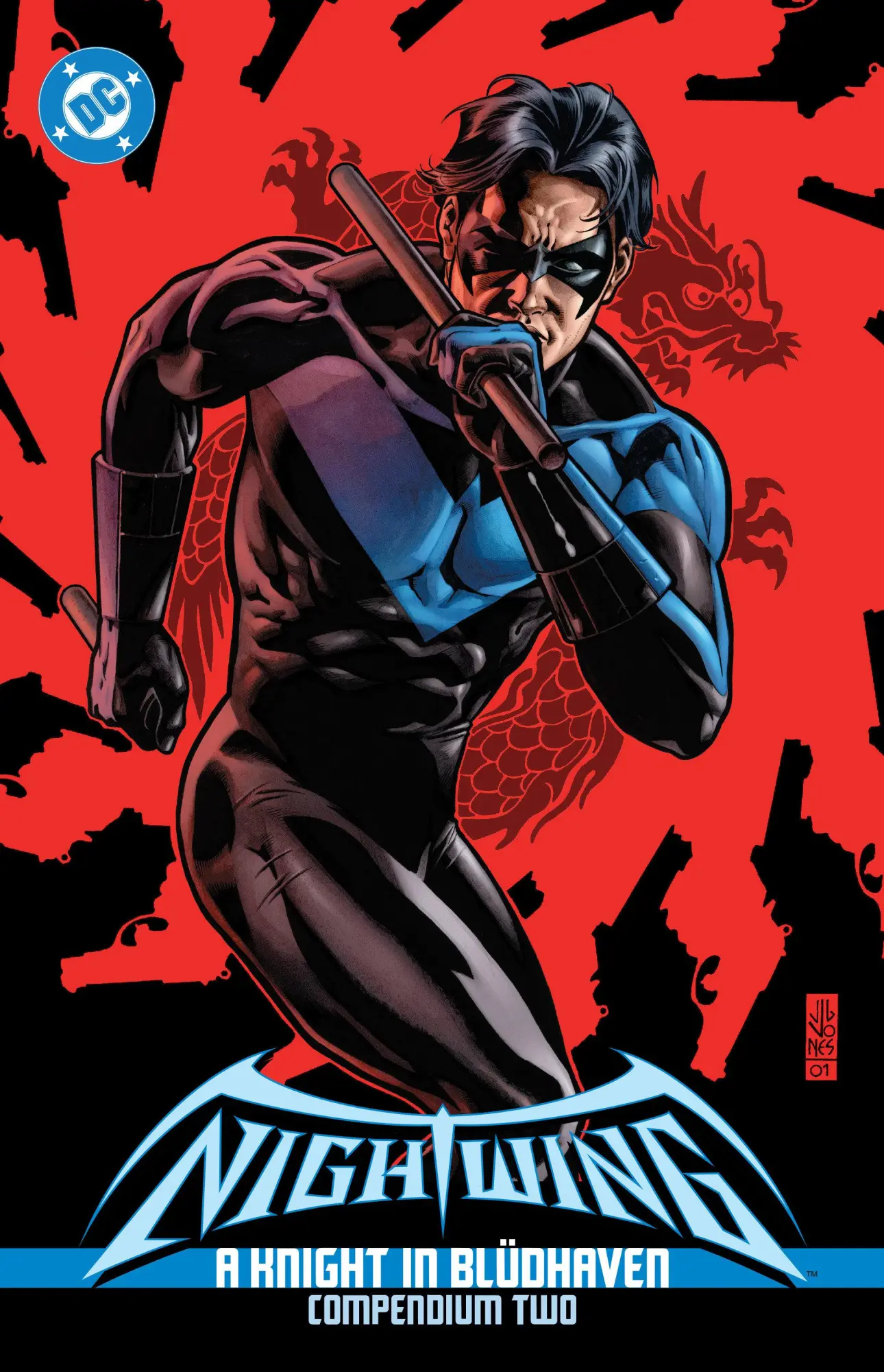 Cover: 9781799501480 | Nightwing: A Knight in Bludhaven Compendium Two | Chuck Dixon (u. a.)