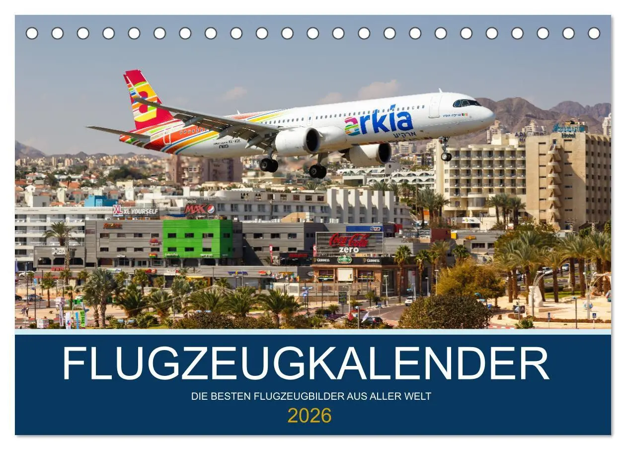 Cover: 9783457681480 | Flugzeugkalender - die besten Flugzeugbilder aus aller Welt...