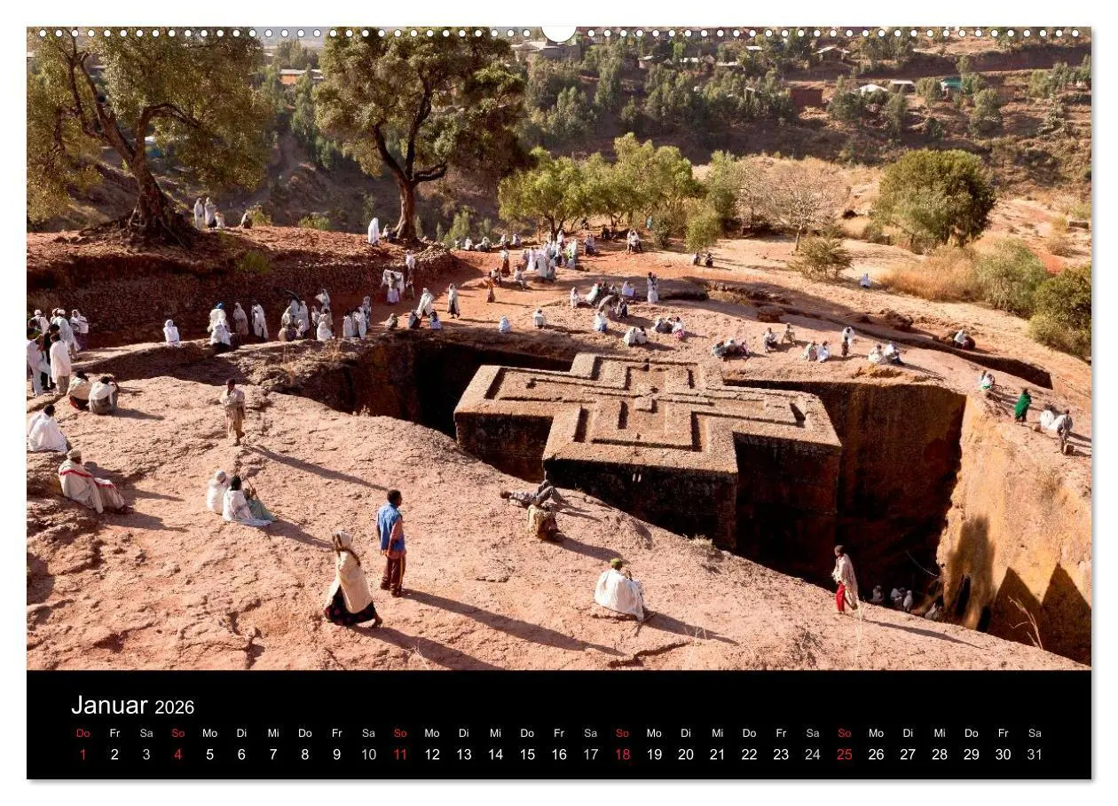 Bild: 9783516081480 | Äthiopien - kulturelle Höhepunkte im orthdoxen Norden (Wandkalender...