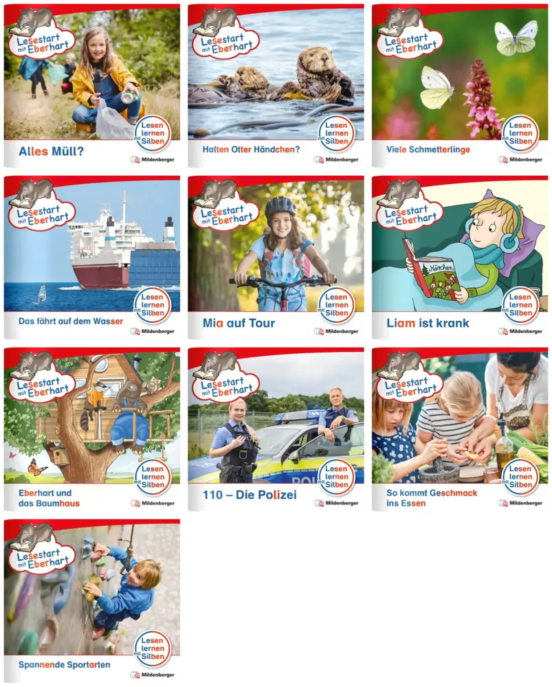 Cover: 9783619041480 | Paket - Lesestart mit Eberhart, Lesestufe 3: Komplettbezug Heft 71-80