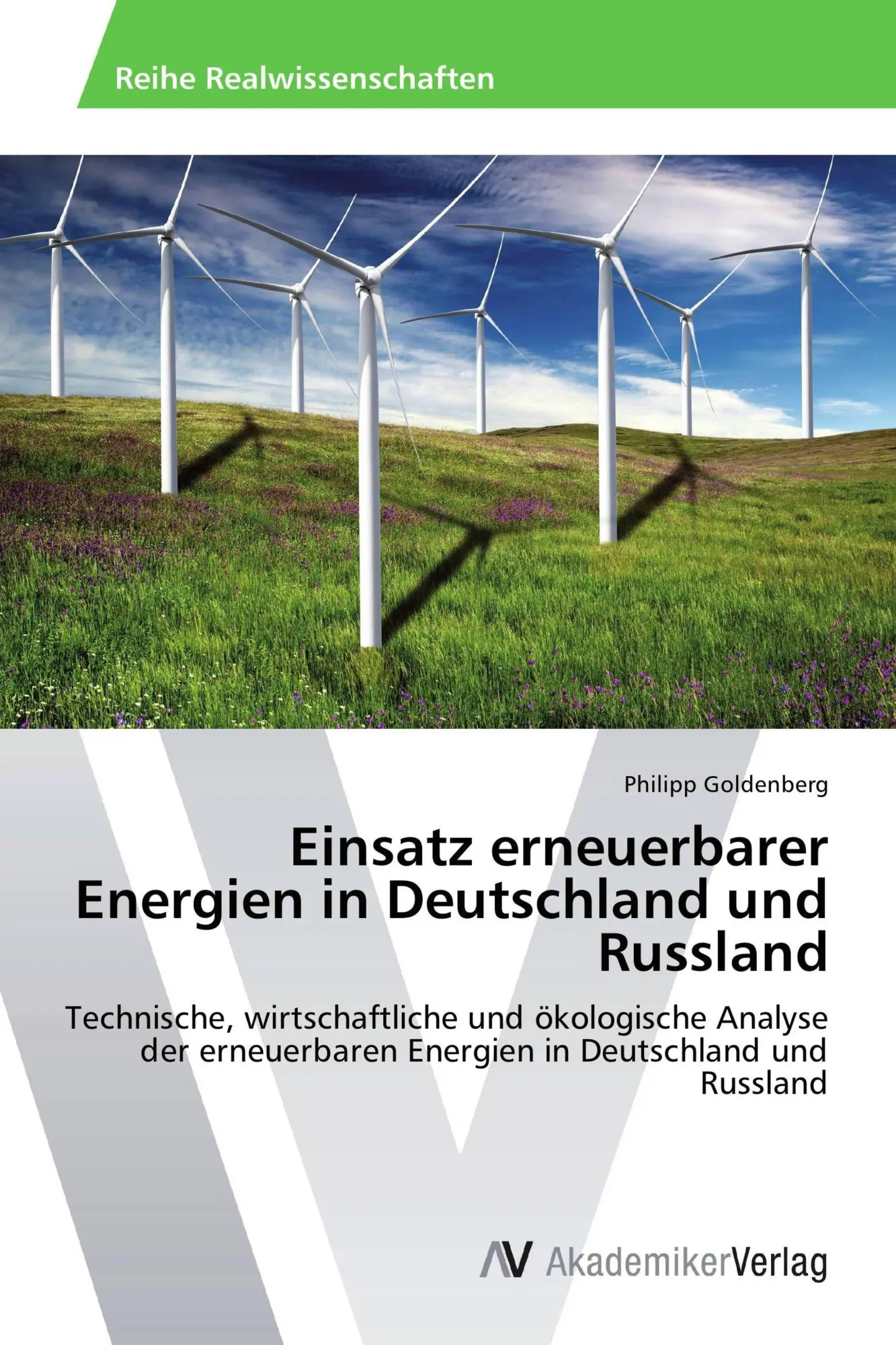 Cover: 9783639461480 | Einsatz erneuerbarer Energien in Deutschland und Russland | Goldenberg