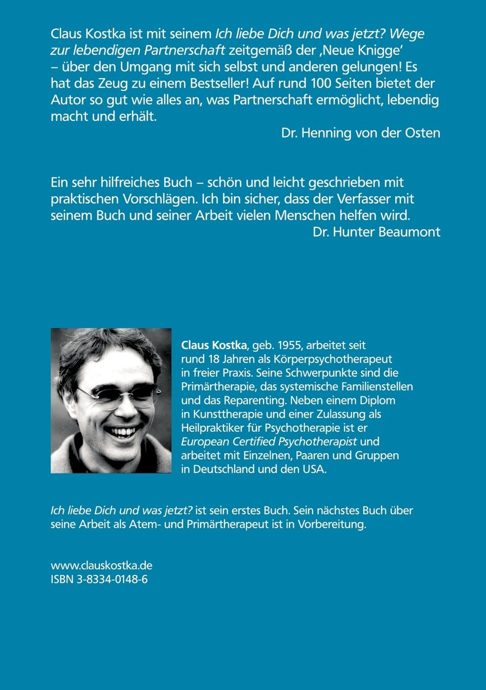 Rückseite: 9783833401480 | Ich liebe Dich und was jetzt? | Wege zur lebendigen Partnerschaft