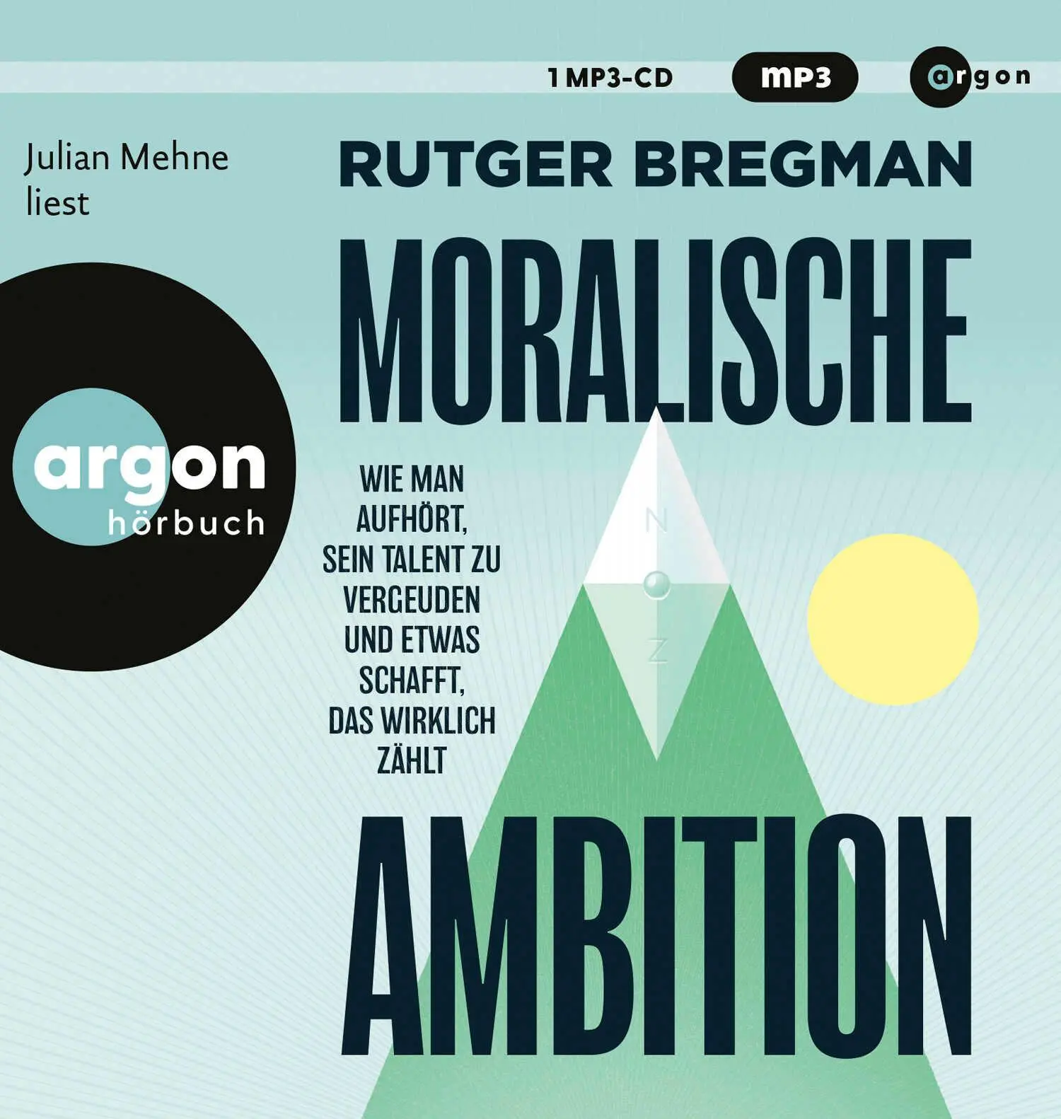 Cover: 9783839821480 | Moralische Ambition | Rutger Bregman | MP3 | 1 Audio-CD | Deutsch