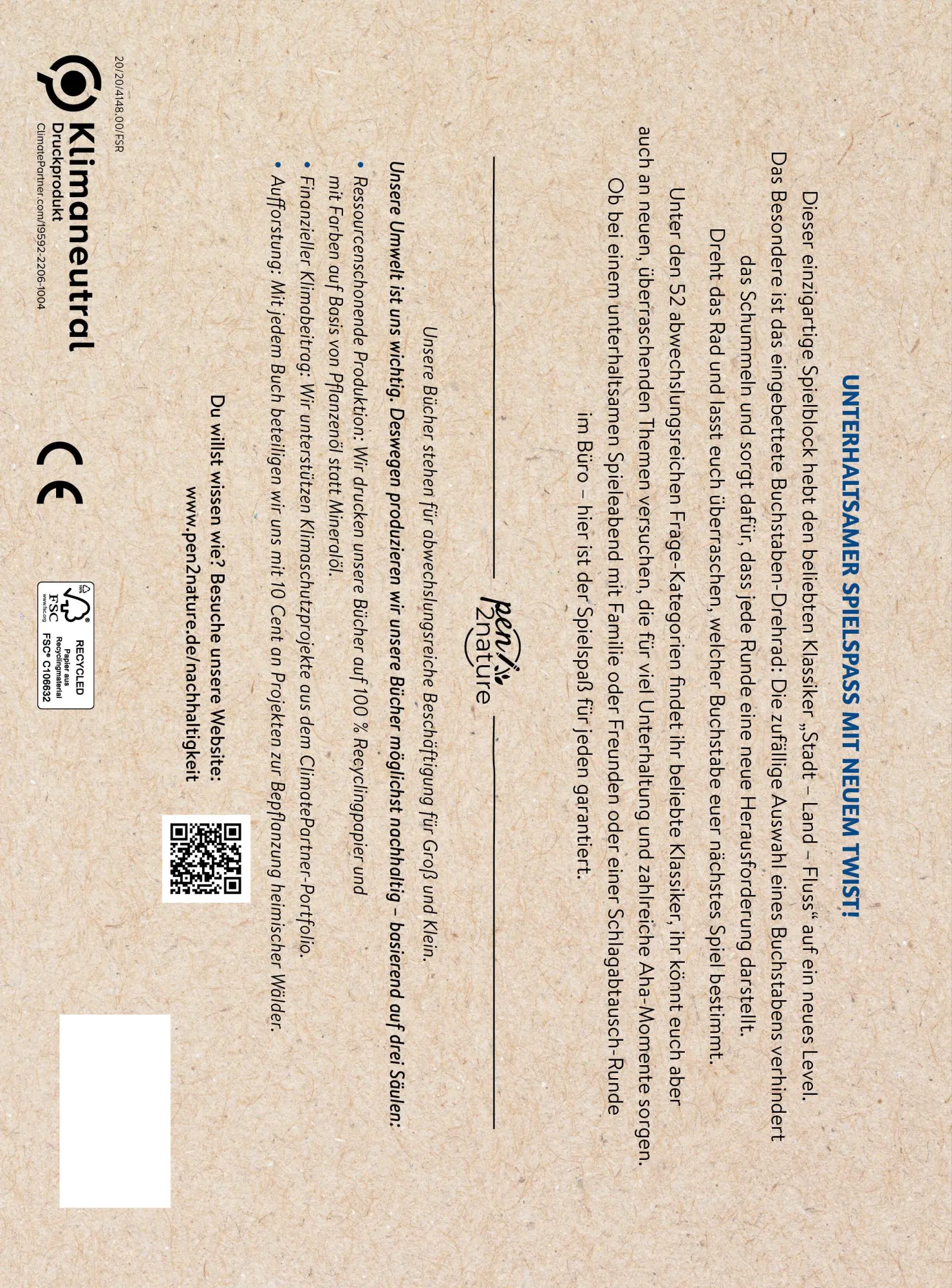 Rückseite: 9783987641480 | Stadt - Land - Fluss Classic Edition | Taschenbuch | 96 S. | Deutsch