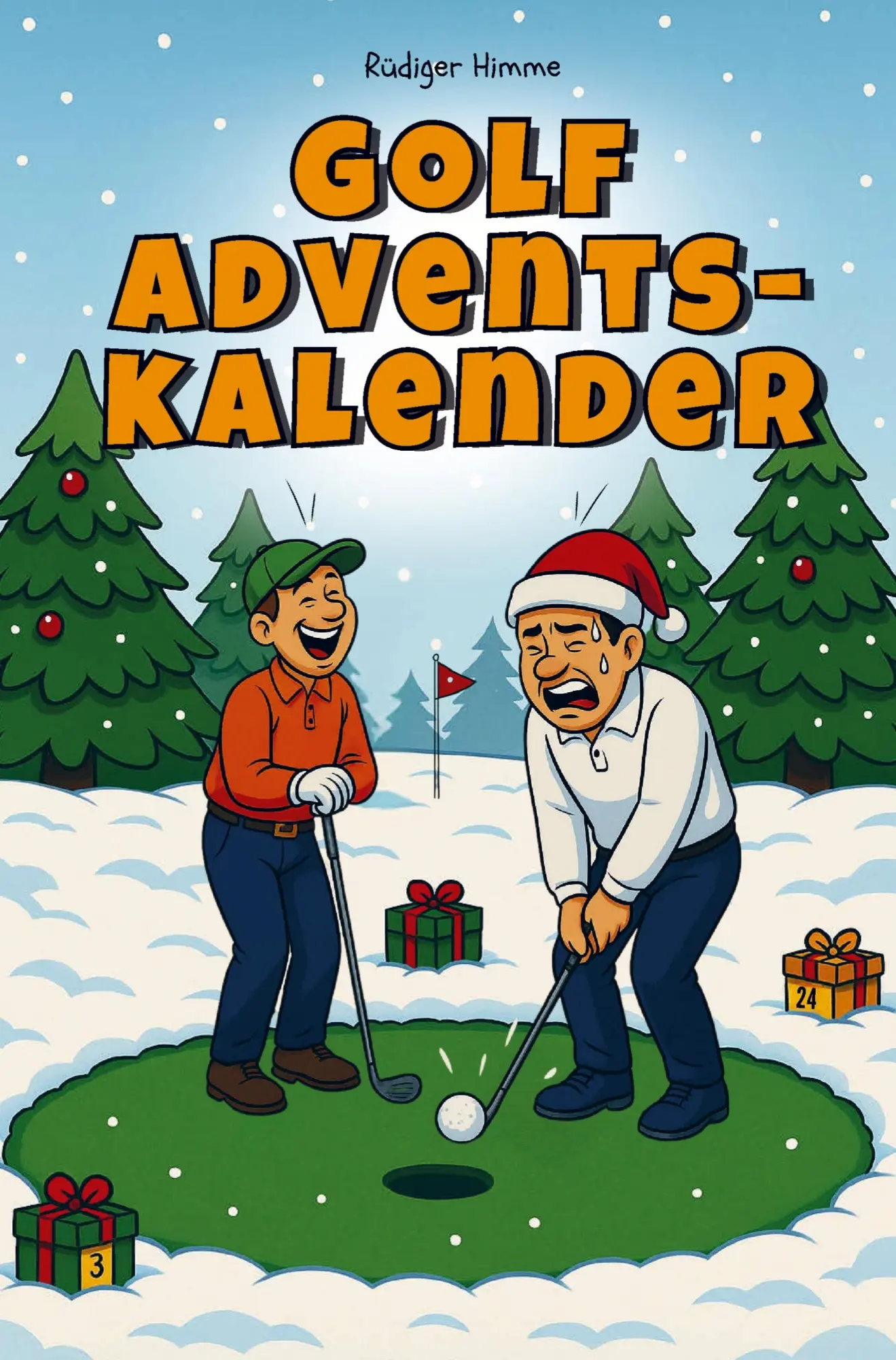 Cover: 9789403831480 | Golf Adventskalender - 24 Tage Humor zwischen Birdie &amp; Bunker | Himme
