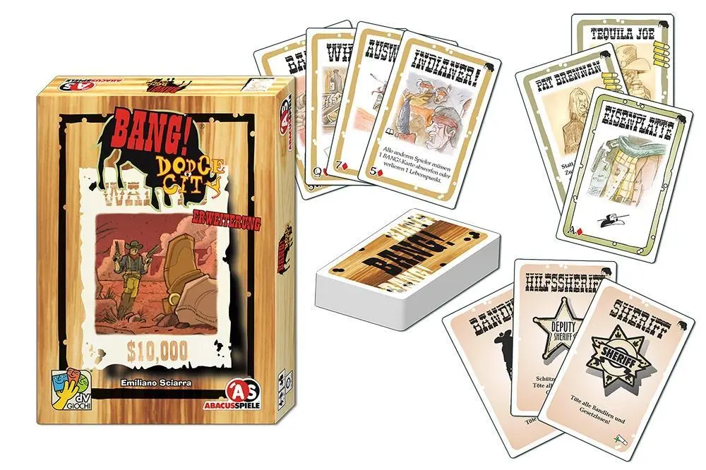 Bild: 4011898381580 | BANG! Dodge City Erweiterung | Emiliano Sciarra | Spiel | Brettspiel