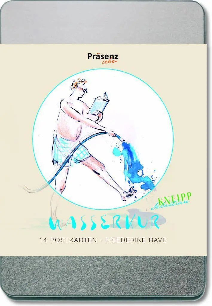 Cover: 4260661761580 | Wasserkur | 14 Postkarten von Friederike Rave | Friederike Rave | 2021