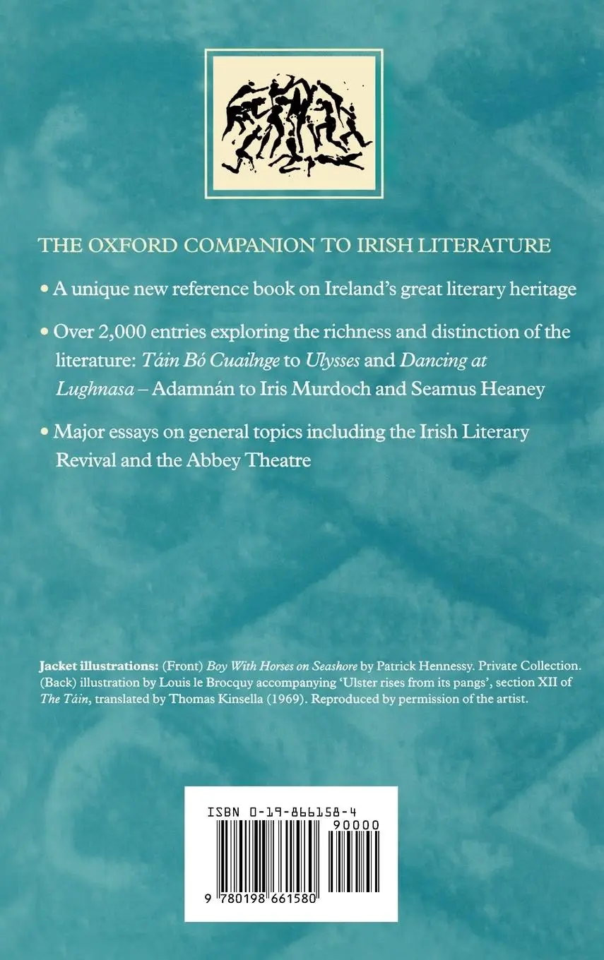 Rückseite: 9780198661580 | The Oxford Companion to Irish Literature | Robert Welch (u. a.) | Buch