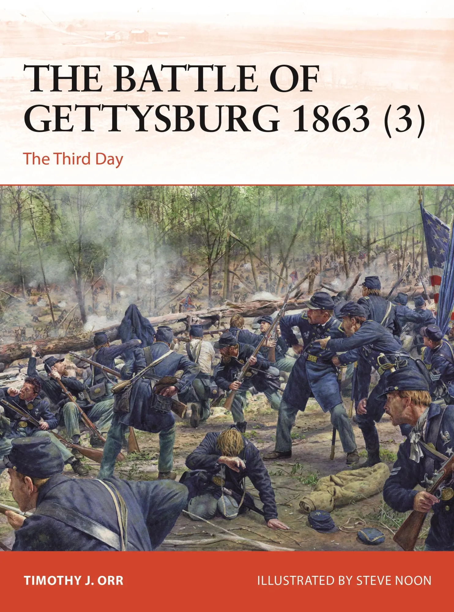 Cover: 9781472861580 | The Battle of Gettysburg 1863 (3) | The Third Day | Timothy Orr | Buch