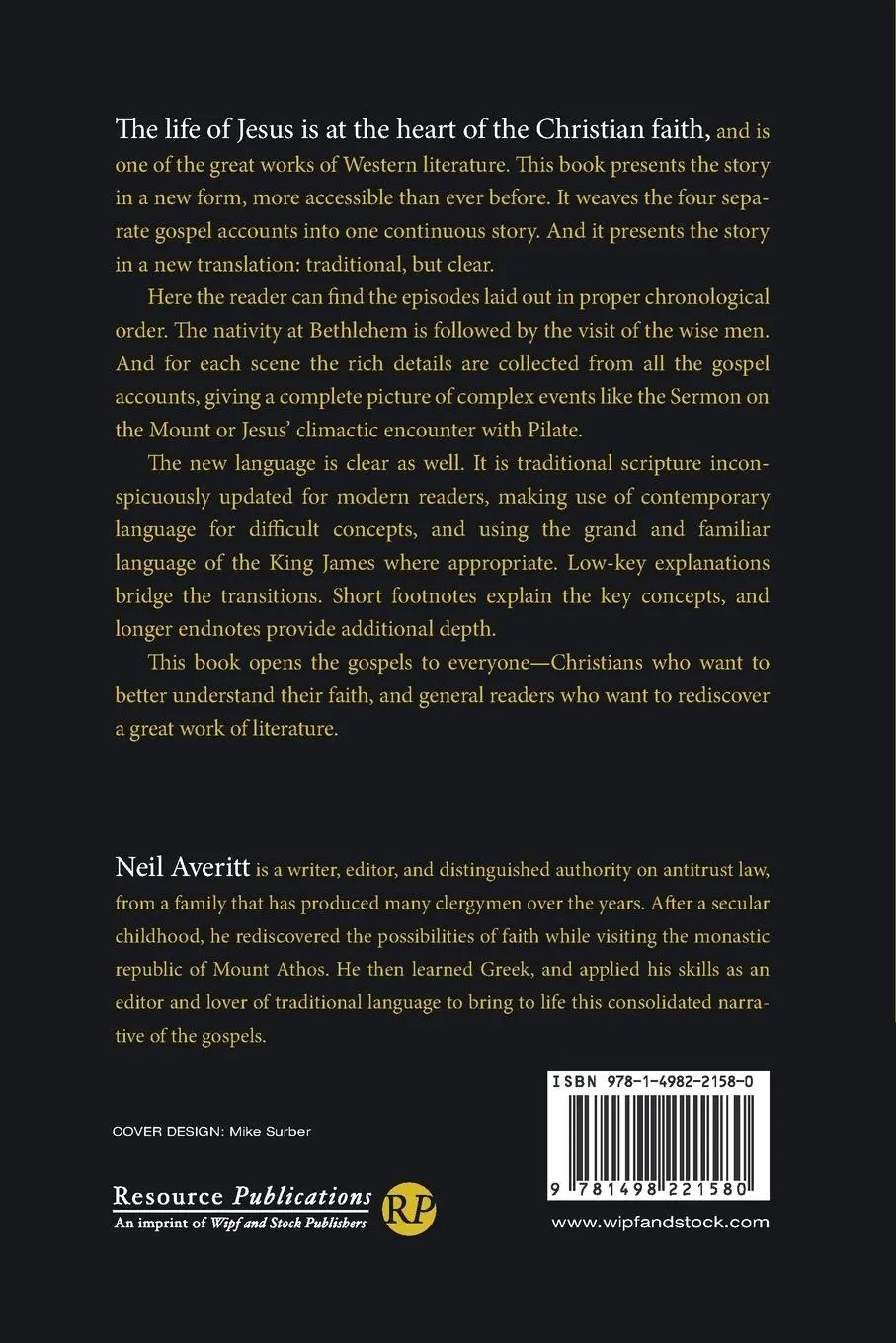 Rückseite: 9781498221580 | The Single Gospel | Neil Averitt | Taschenbuch | Englisch | 2015