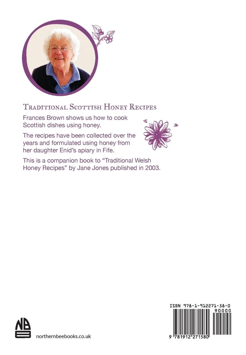 Rückseite: 9781912271580 | Traditional Scottish Honey Recipes | Frances Brown | Taschenbuch