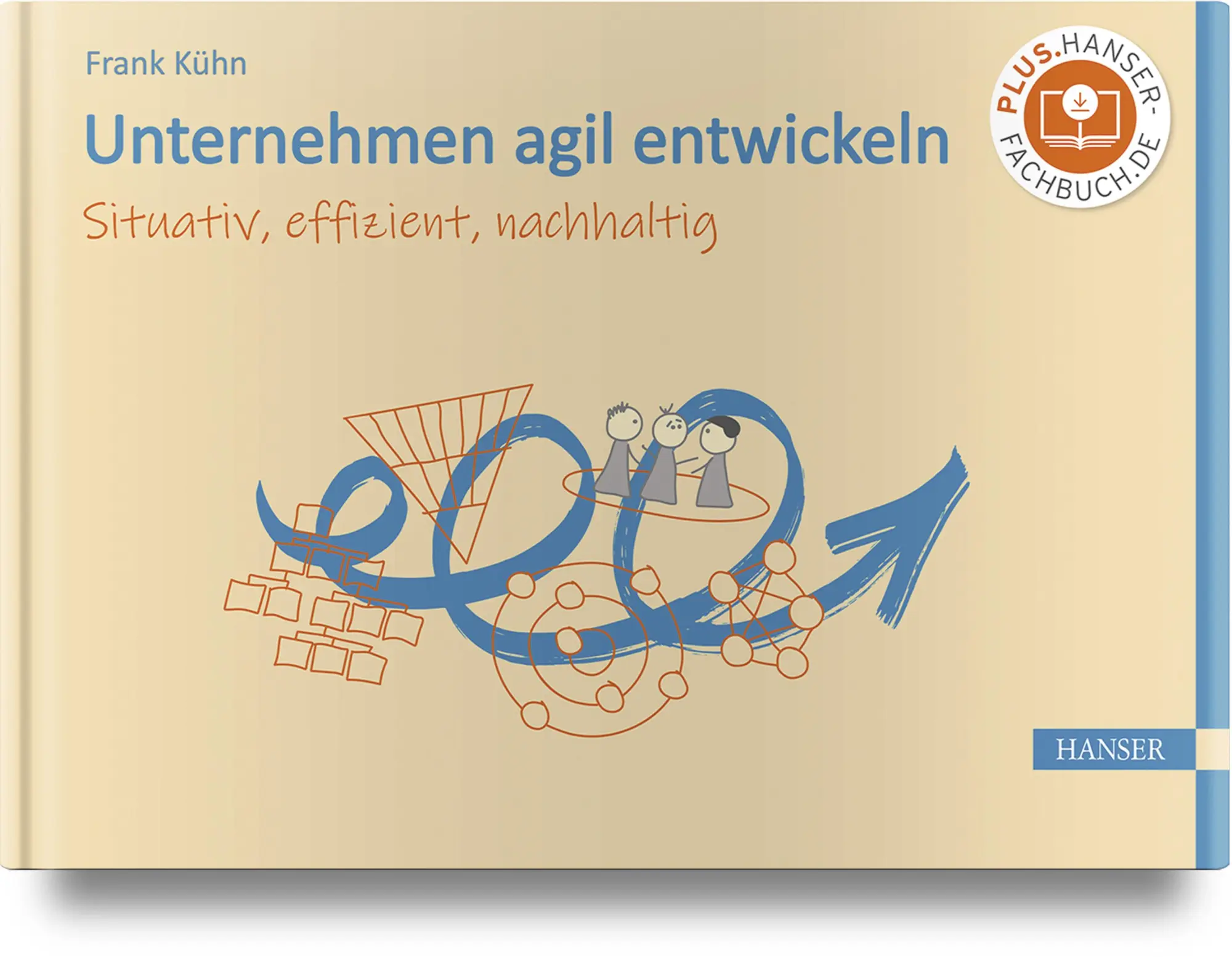 Cover: 9783446471580 | Unternehmen agil entwickeln | Situativ, effizient, nachhaltig | Kühn
