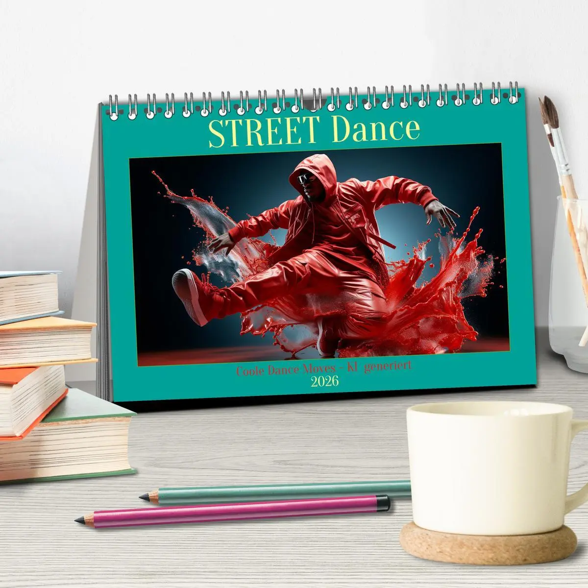 Bild: 9783457501580 | Street Dance (Tischkalender 2026 DIN A5 quer), CALVENDO Monatskalender