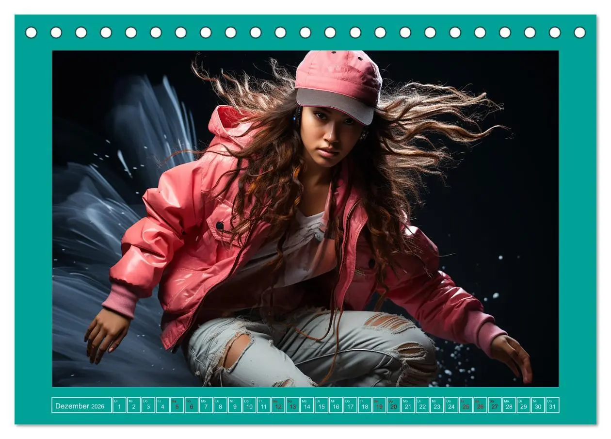 Bild: 9783457501580 | Street Dance (Tischkalender 2026 DIN A5 quer), CALVENDO Monatskalender