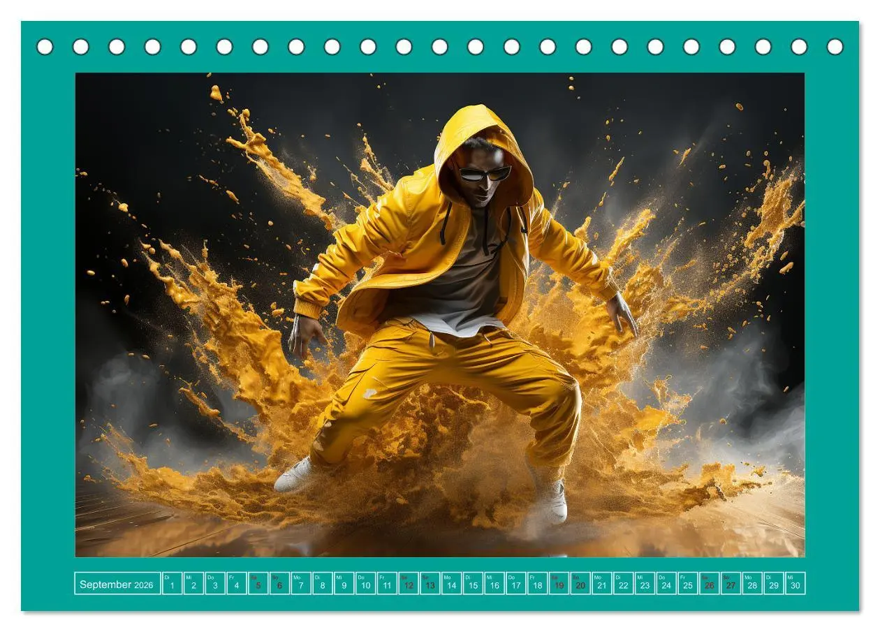 Bild: 9783457501580 | Street Dance (Tischkalender 2026 DIN A5 quer), CALVENDO Monatskalender