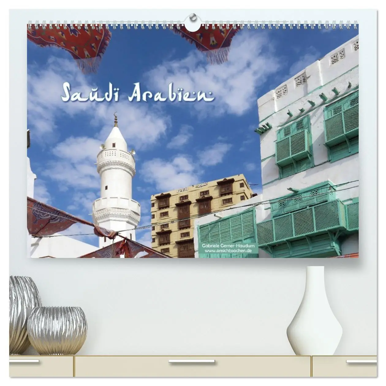 Cover: 9783457671580 | Saudi-Arabien (hochwertiger Premium Wandkalender 2026 DIN A2 quer),...