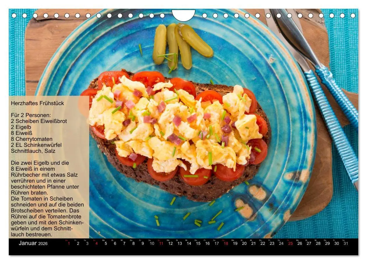 Bild: 9783516211580 | Low Carb - Leichte Rezepte für jeden Tag (Wandkalender 2026 DIN A4...