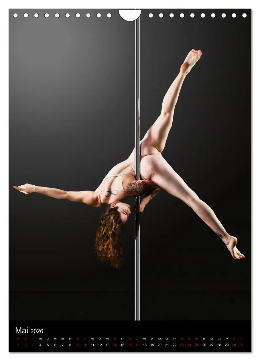 Bild: 9783516381580 | Die Kunst des Poledance (Wandkalender 2026 DIN A4 hoch), CALVENDO...