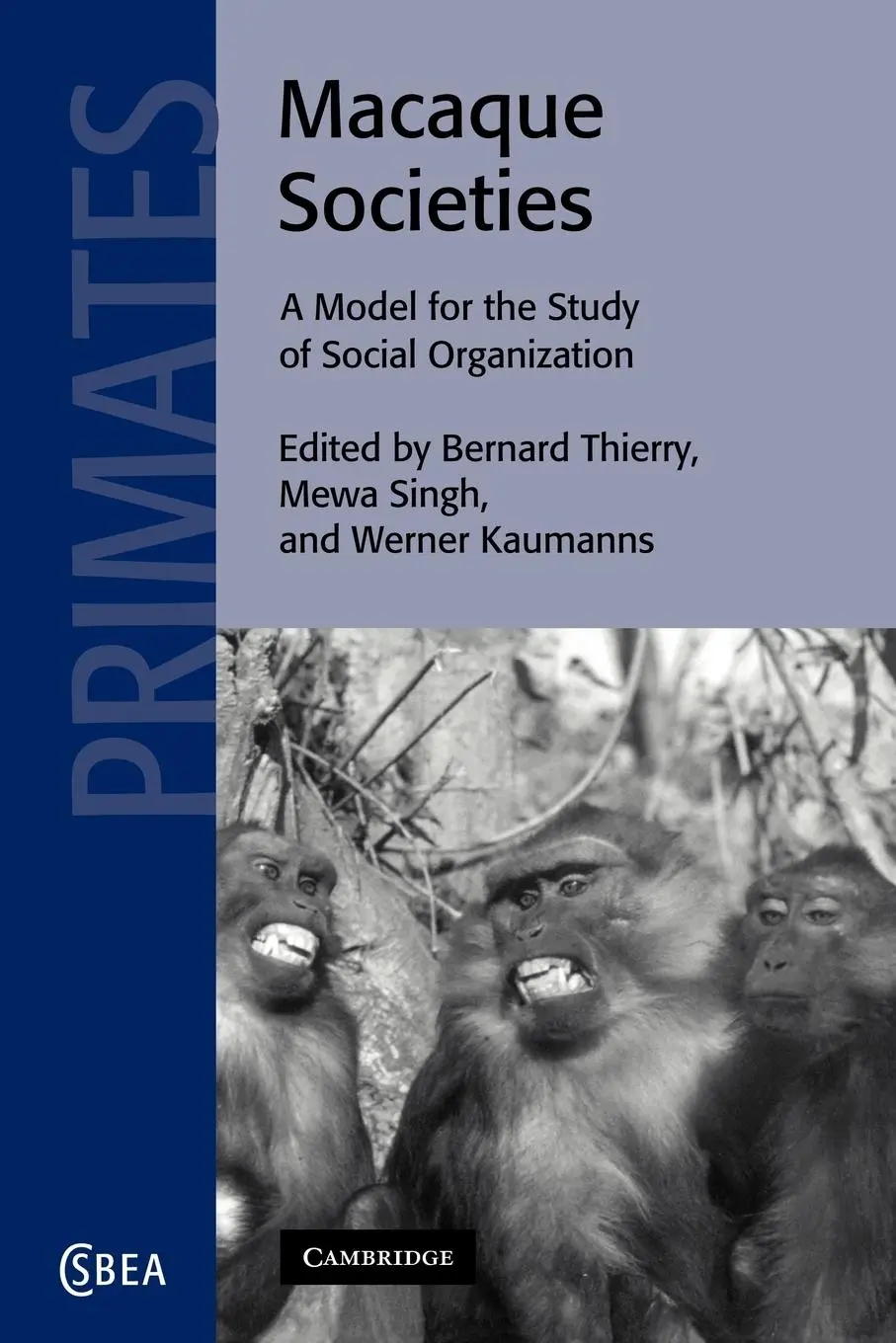 Cover: 9780521521680 | Macaque Societies | A Model for the Study of Social Organization