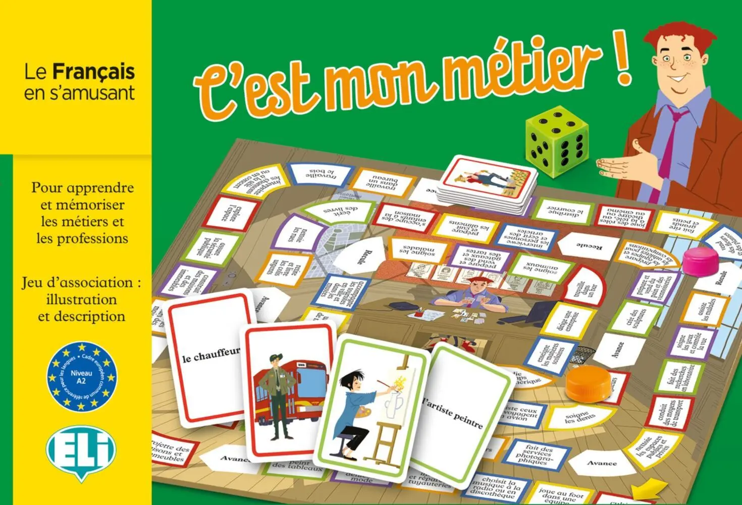 Cover: 9783125151680 | C'est mon métier ! (Spiel) | Niveau A2 | Spiel | Brettspiel | Deutsch