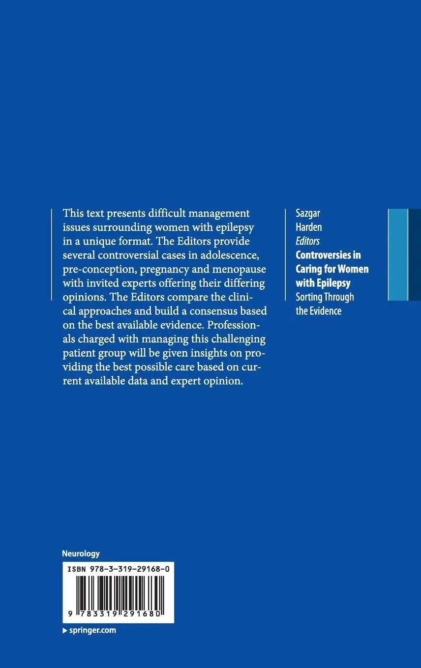 Rückseite: 9783319291680 | Controversies in Caring for Women with Epilepsy | Harden (u. a.)
