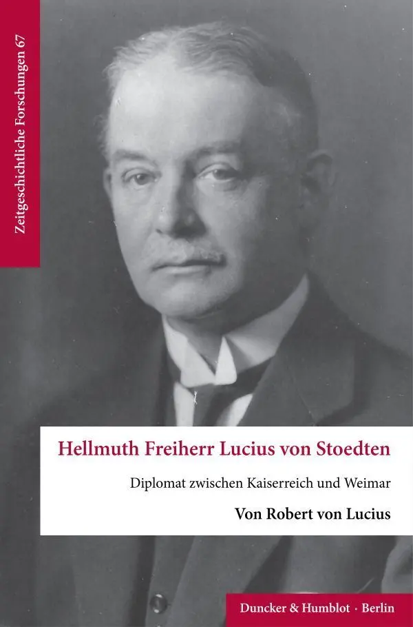 Cover: 9783428191680 | Hellmuth Freiherr Lucius von Stoedten | Robert von Lucius | Buch