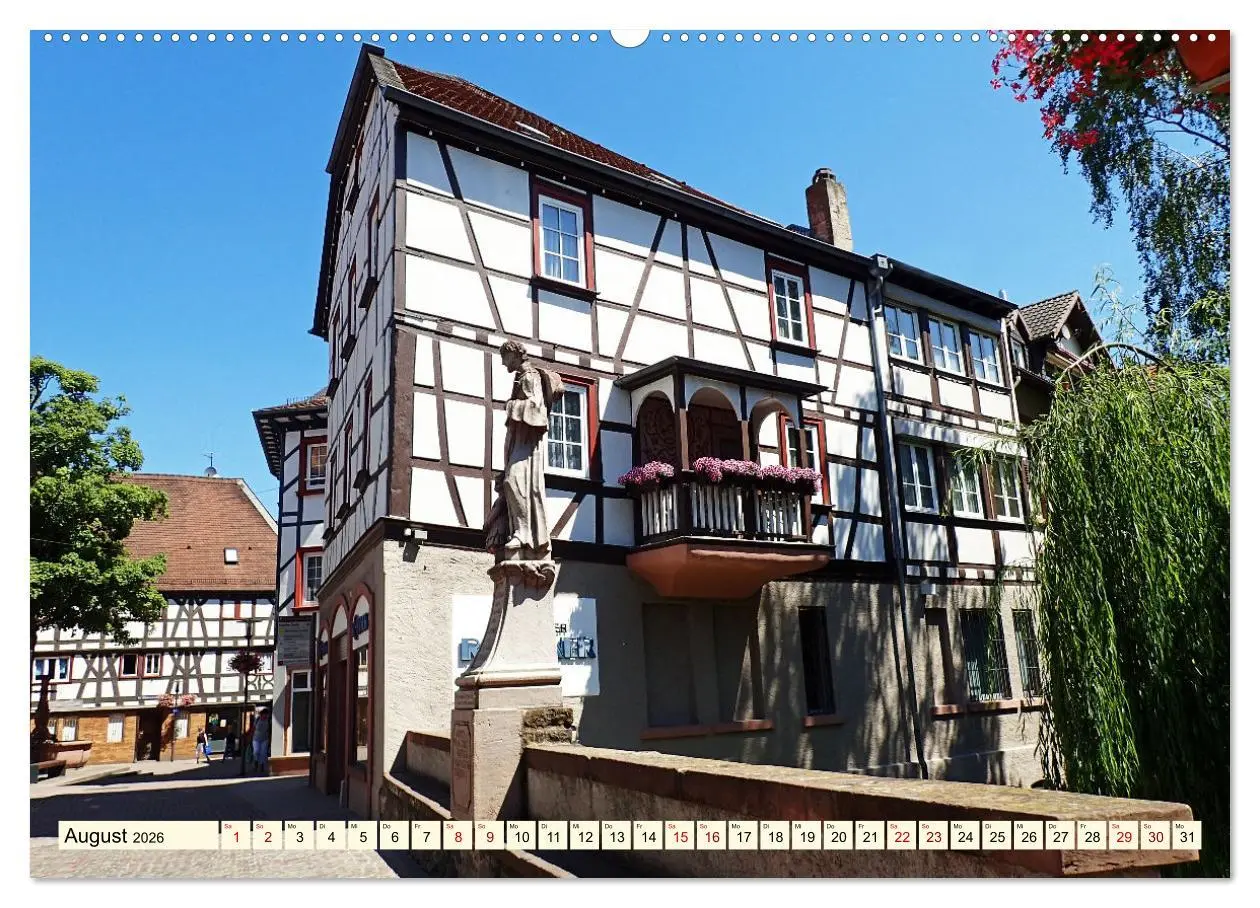 Bild: 9783457411780 | Bensheim a. d. Bergstraße - Ein Stadtspaziergang (Wandkalender 2026...