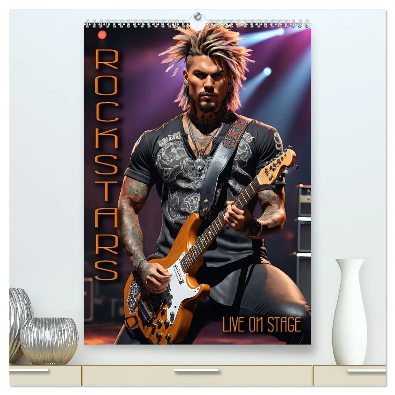 Cover: 9783516291780 | Rockstars - Live on Stage (hochwertiger Premium Wandkalender 2026...