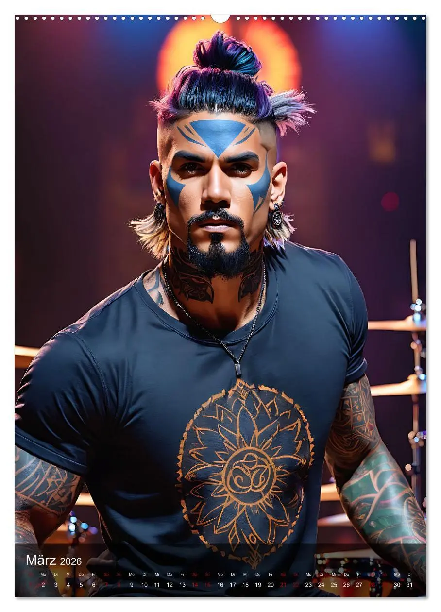 Bild: 9783516291780 | Rockstars - Live on Stage (hochwertiger Premium Wandkalender 2026...
