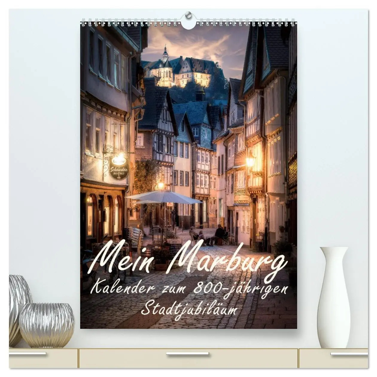 Cover: 9783516361780 | Mein Marburg (hochwertiger Premium Wandkalender 2026 DIN A2 hoch),...