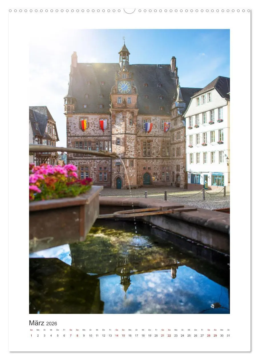 Bild: 9783516361780 | Mein Marburg (hochwertiger Premium Wandkalender 2026 DIN A2 hoch),...