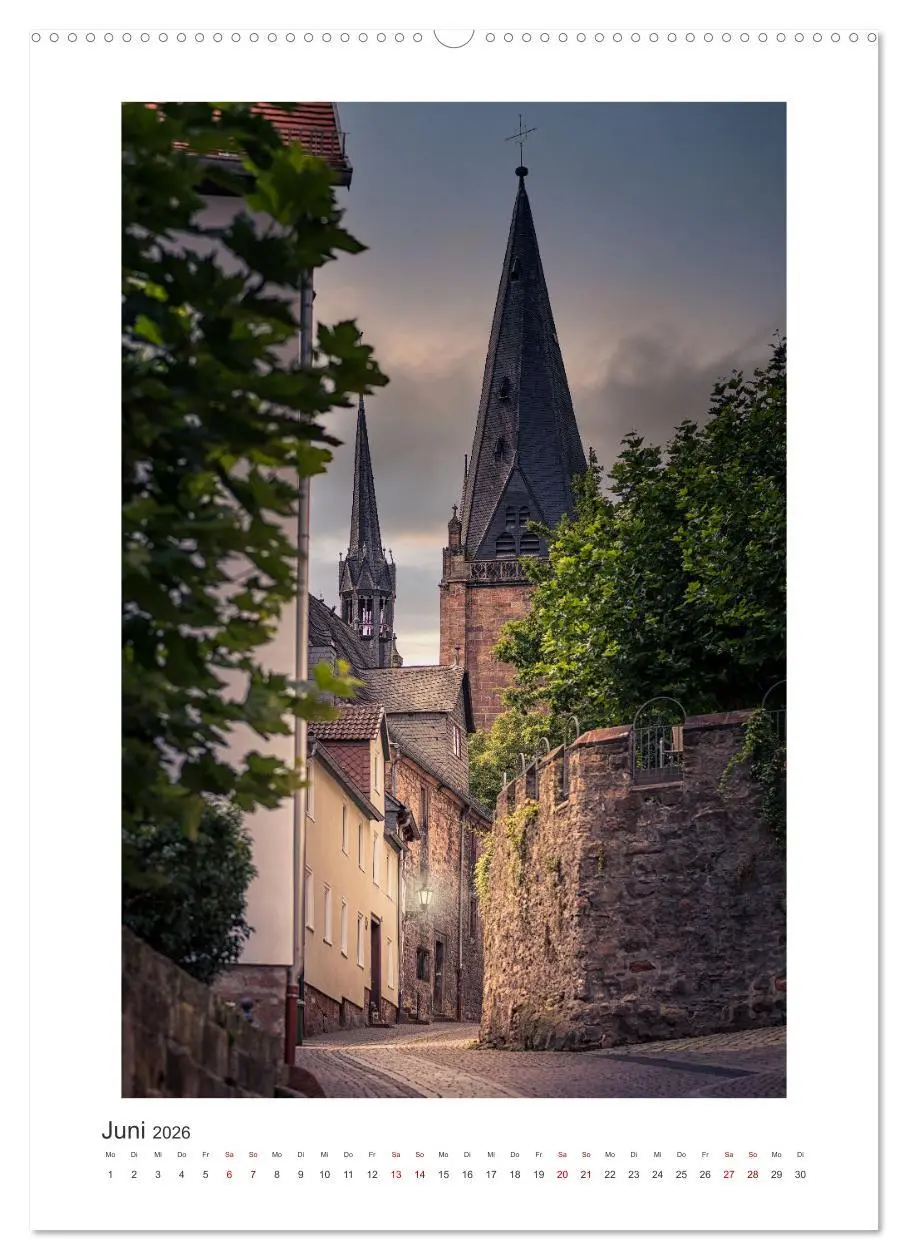 Bild: 9783516361780 | Mein Marburg (hochwertiger Premium Wandkalender 2026 DIN A2 hoch),...