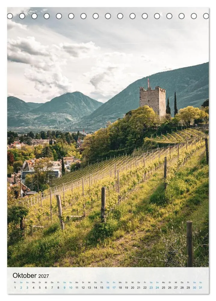 Bild: 9783516811780 | Wunderschönes Südtirol 2027 (Tischkalender 2027 DIN A5 hoch),...
