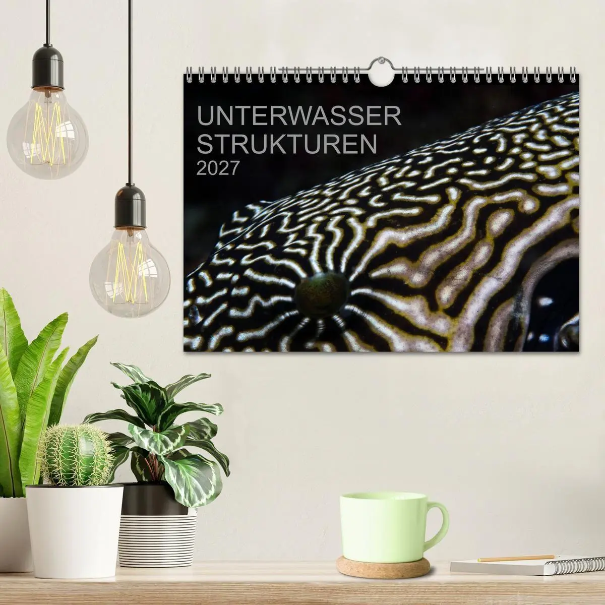 Bild: 9783594101780 | Unterwasser Strukuren (Wandkalender 2027 DIN A4 quer), CALVENDO...