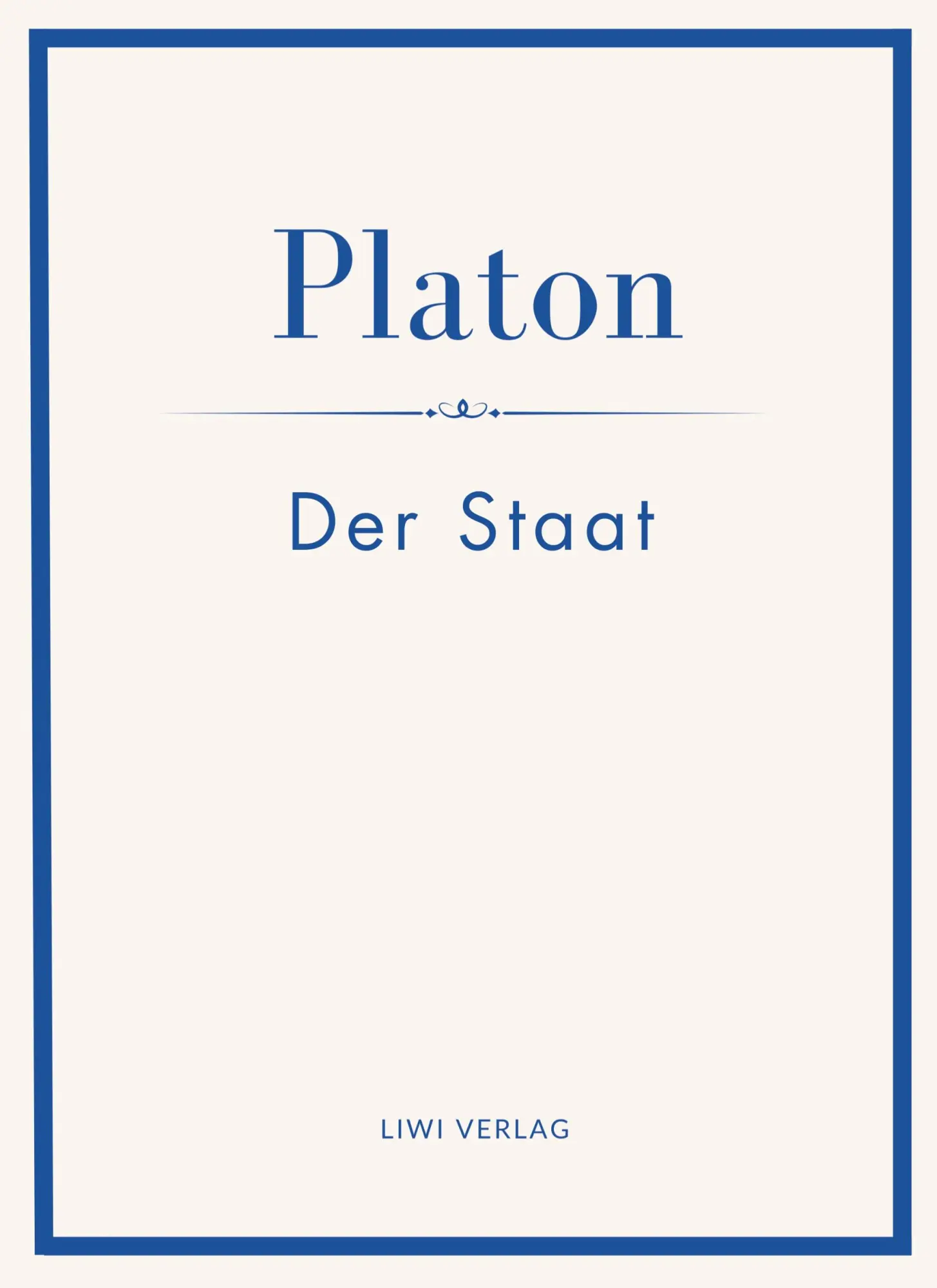 Cover: 9783753801780 | Platon: Der Staat. Vollständige Neuausgabe | Platon | Taschenbuch