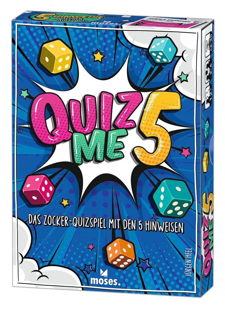 Cover: 4033477901880 | QUIZ ME 5 | Das Zocker-Quizspiel mit den 5 Hinweisen | Jürgen Heel