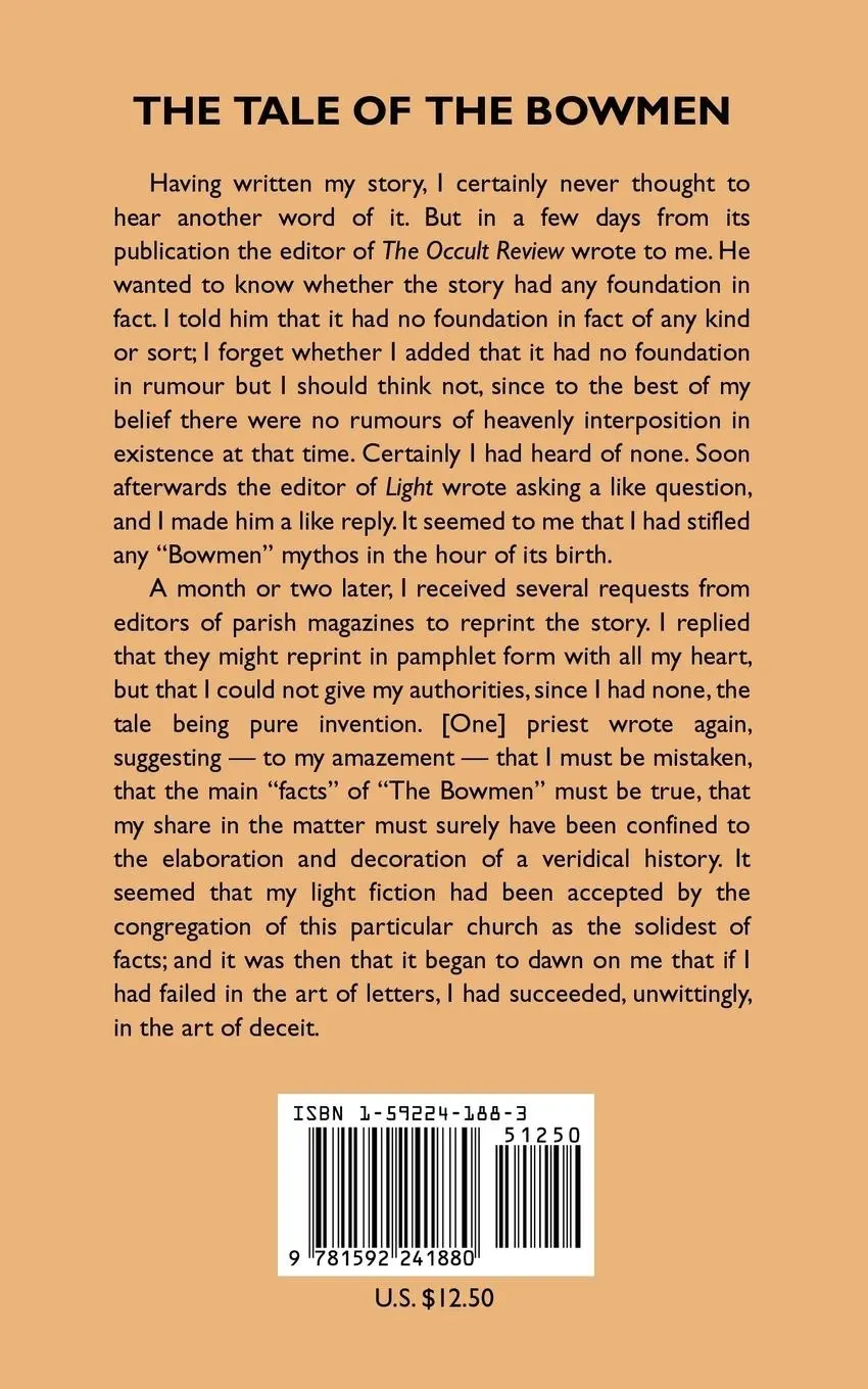 Rückseite: 9781592241880 | The Bowmen and Other Legends of the War (The Angels of Mons) | Machen