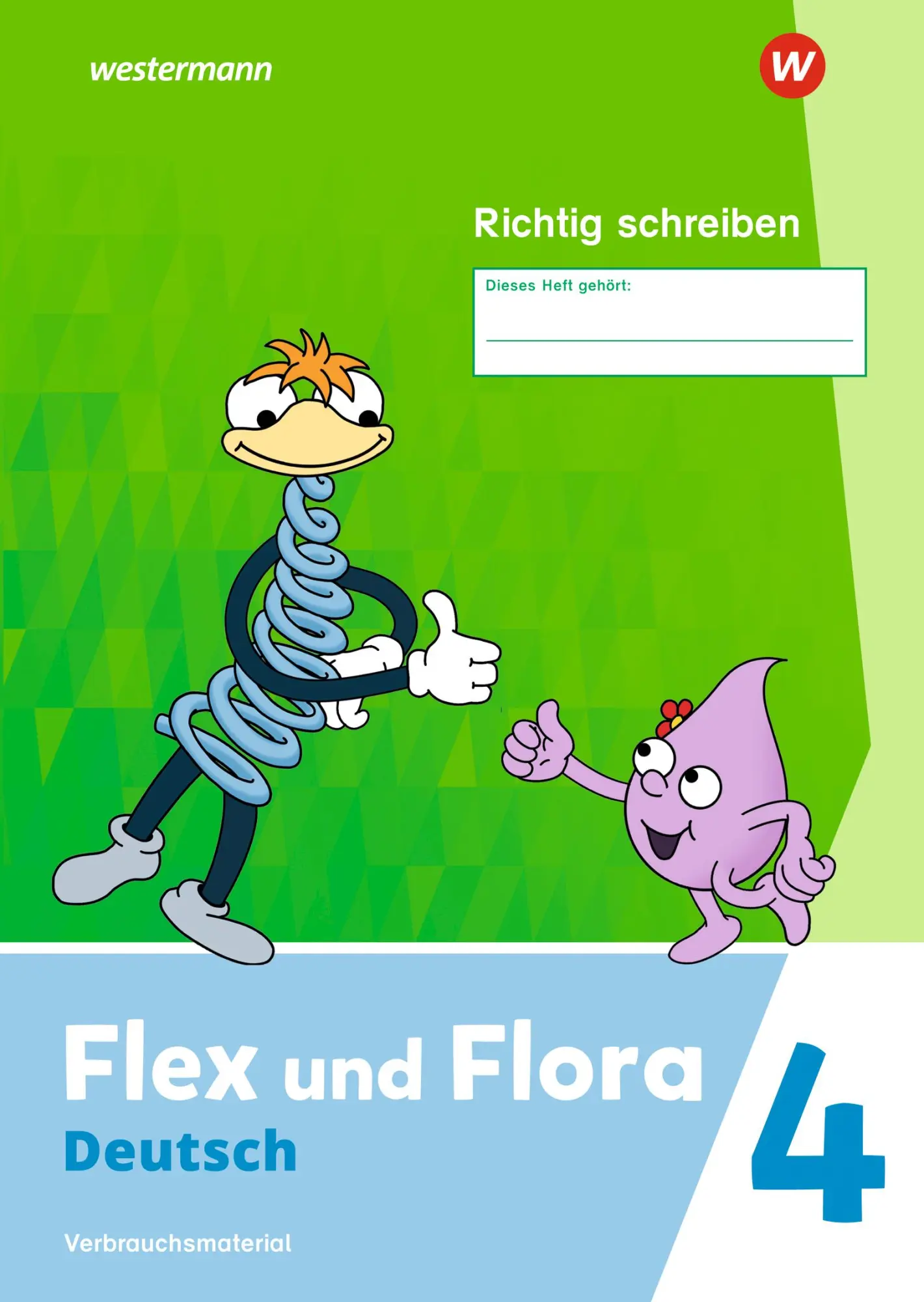 Cover: 9783141041880 | Flex und Flora 4. Heft Richtig schreiben (Druckschrift)...