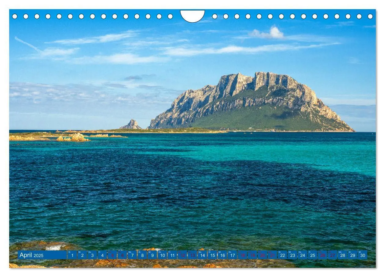 Bild: 9783435001880 | Sardiniens Norden (Wandkalender 2025 DIN A4 quer), CALVENDO...